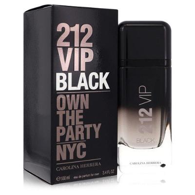Perfume-Col. Masculino 212 Vip Black Carolina Herrera 100 Ml Eau De Parfum