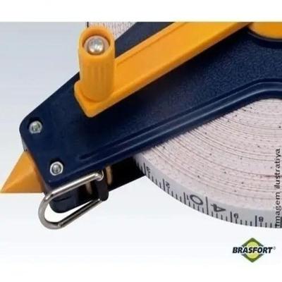 Trena de Fibra de Vidro Aberta 30m X 13mm para Medicoes Precisas Brasfort