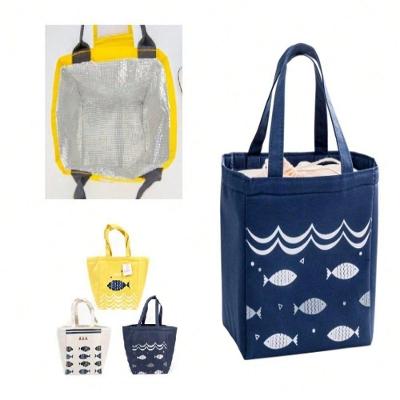 Bolsa Térmica Kangur Ecologica Lancheira Passeio Trabalho Fitness Azul 1UN