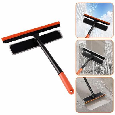 Rodo Escova Limpa Vidros 2 em 1 Lava Seca 360 Multiuso ABS Silicone Esponja para Janelas Yeet