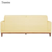 Sofa 2 Lugares 145 Cm Crons Suede Bege Vazzano Bege