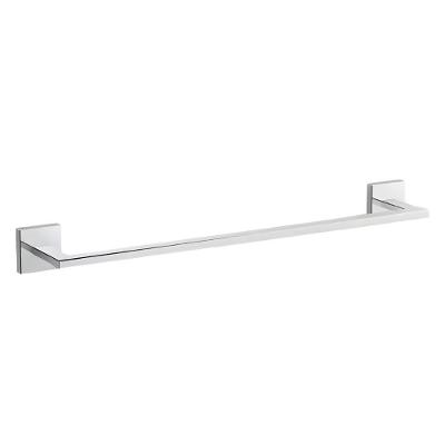 Porta Toalha Square Kohler Brasil Cromado Cinza 457MM