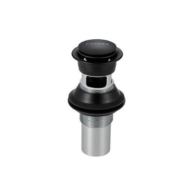 Válvula de Escoamento Click com Ladrão G7-8 Preto Fosco Kohler Brasil