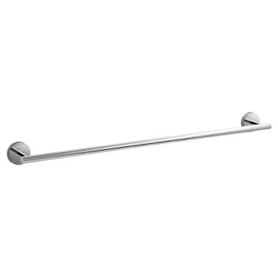 Porta Toalha Barra Elate Perfeito para Toalhas de Rosto Ou Banho Cromado Kohler Brasil 610CM