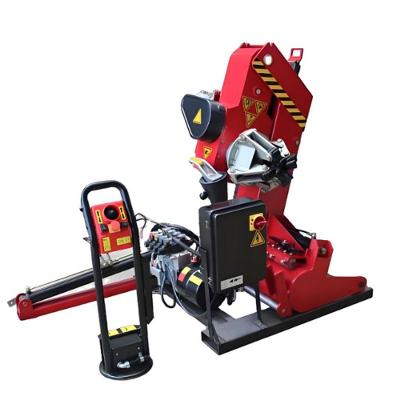 Máquina de Desmontar e Montar Pneus Móvel para Van 14 ao 26 Vermelho Compatível com Caminhões