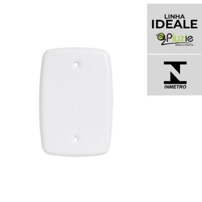 Interruptor e Tomada Linha Ideale Placa Cega Lisa 10A 20A 4x2 OEM