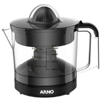 Espremedor de Frutas Suco Express CP31 com Jarra Transparente Preto 0,75L 220V Arno