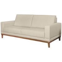 Sofa 3 Lugares 180 Cm Crons Linho Cru Vazzano Cru - 1