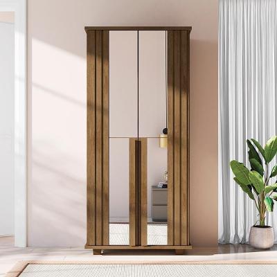 Sapateira Verona 2 Portas 6 Prateleiras 91CM MDF MDP Cinamomo RV Móveis