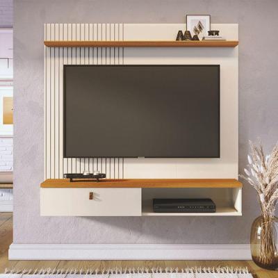 Rack Suspenso Home Gael para TV 55 Polegadas 141CM Cinamomo Off White Casah