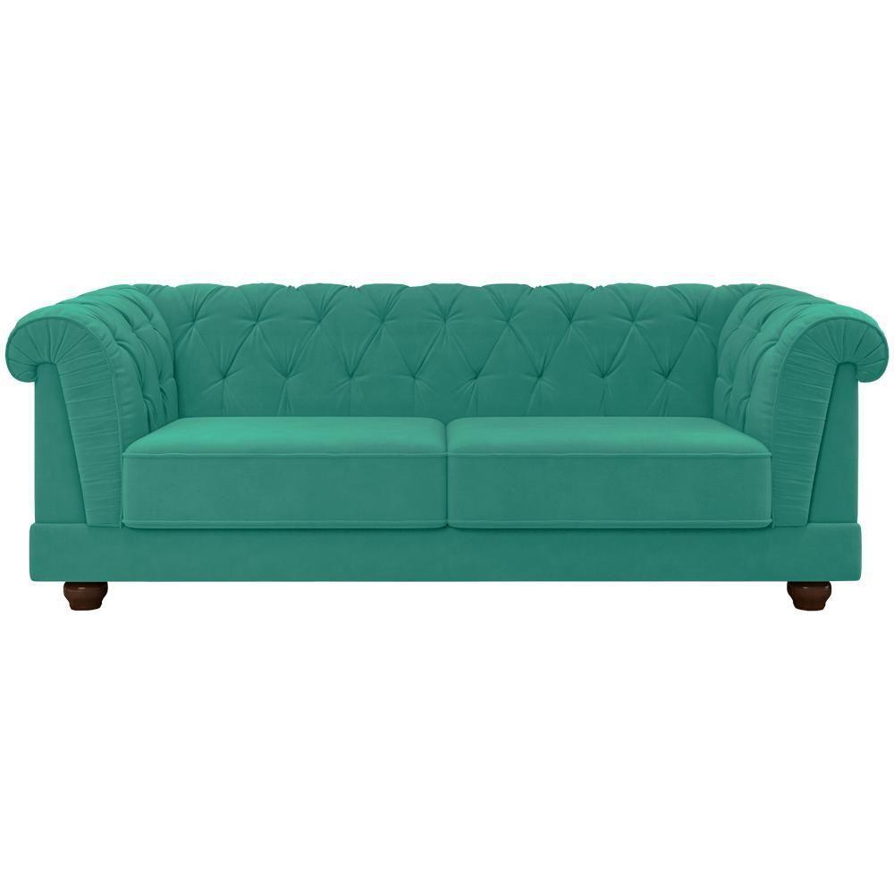 Sofa 2 Lugares 190 Cm Ponteio Veludo Sl 946 Moll Sl 946 - 1