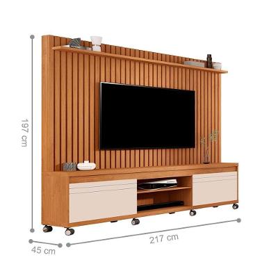 Home para TV Home Opala para Tv 70 Polegadas 217CM MDP Nature Off White Casah