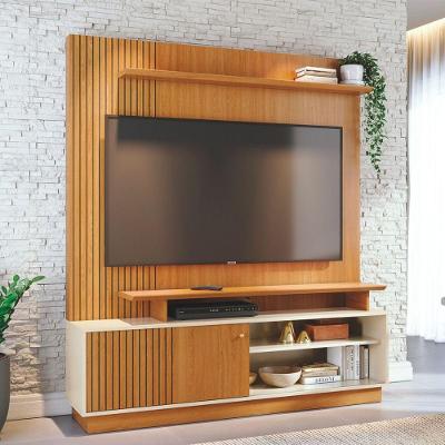 Painel para TV Vista Serena TH SHOP 160CM MDP Cinamomo Off White Casah