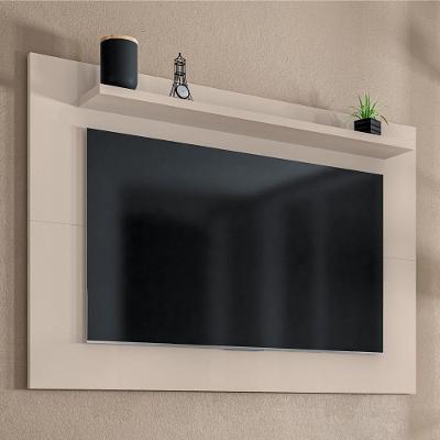 Painel para TV Serra Clara 50" 135CM MDP Off White Casa D Móveis