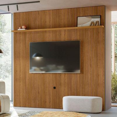 Painel para TV TH SHOP 75 Polegadas MDF MDP Cumaru Casah