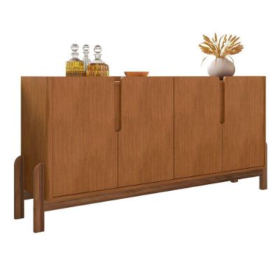Buffet Classiquera Clássico 4 Portas MDP MDF Cedro Casa D Móveis