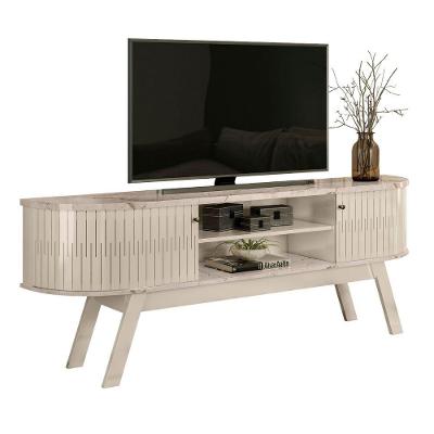 Rack para TV Noa 75 Polegadas 183CM MDP Off White Casah