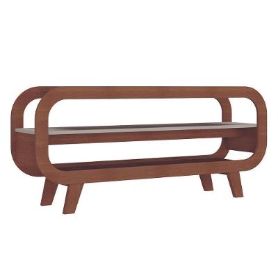 Rack para TV Mistral Até 60 Polegadas MDF MDP Retrô Cinamomo Off White Artely