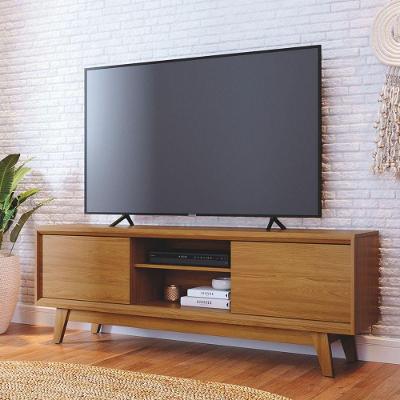 Bancada para TV Toscana 70 Polegadas 164CM MDP Cumaru Casah