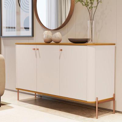 Buffet Artemis 3 Portas MDP 133CM Off White Nature Bronze