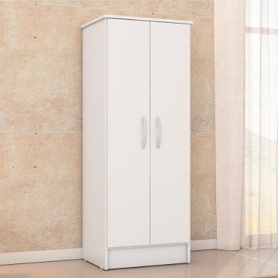 Armário Multiuso Villa Monte Claro 2 Portas 4 Prateleiras MDP 51CM Branco