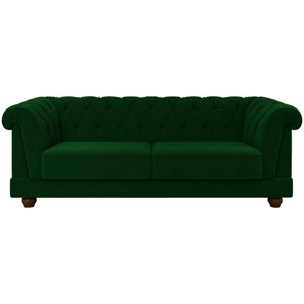 Sofa 3 Lugares 220 Cm Ponteio Veludo Sl 947 Moll Sl 947 - 1