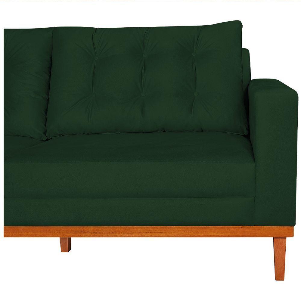 Sofá 2 Lugares Dubai Suede Verde - 2