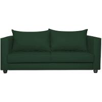 Sofá 2 Lugares Lisboa Suede Verde - 6