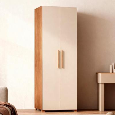Armário Multiuso Bell 2 Portas 4 Prateleiras BP 63CM Nogal Bege Bom Pastor