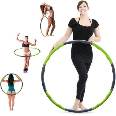 Bambolê Profissional Ajustável 95 cm Treino Fitness com Design Ondulado e Bolas de Massagem