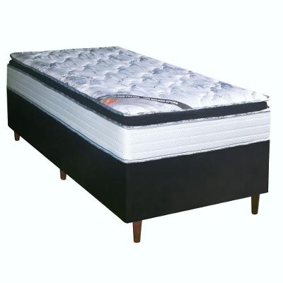 Colchão Solteiro Molas Ensacadas D33 Pillow Top Bom Pastor Móveis