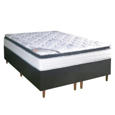 Colchão Queen Molas Ensacadas Belize D33 Pillow Top Bom Pastor Móveis