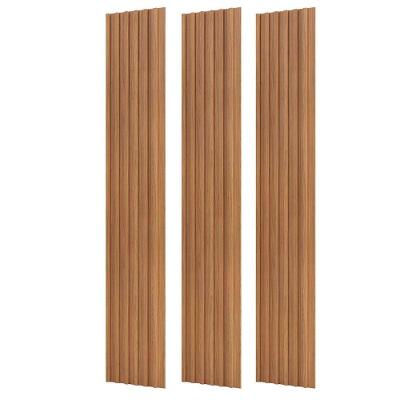 Painel Ripado Decorativo em Mdf 134cm X 183cm Fendi Dalla Costa Móveis