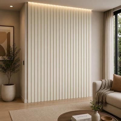Painel Decorativo Ripado Luna 160CM 100% MDF Amadeirado para TV Casa Lar Shop