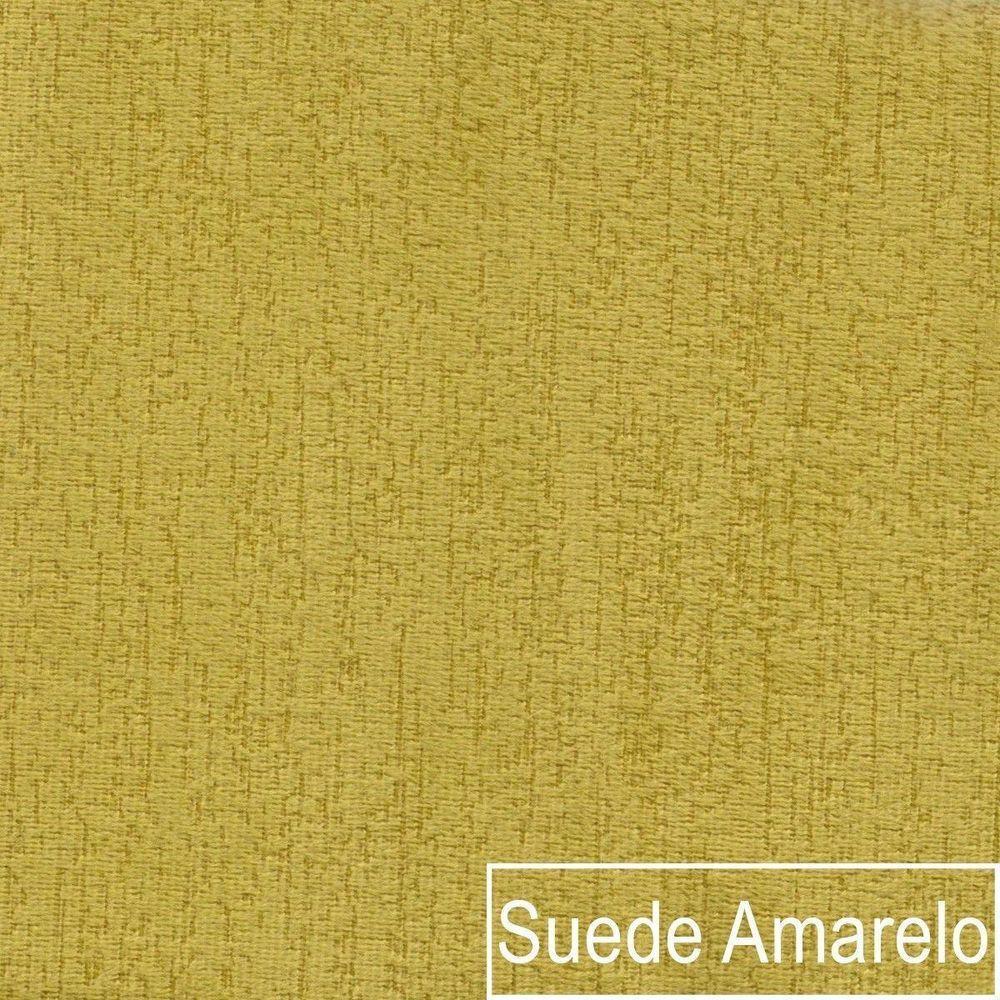 Sofá 2 Lugares Viena Suede Amarelo - 5