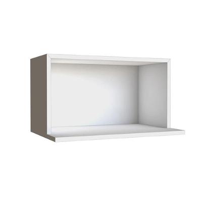 Nicho Aéreo para Micro-ondas 70CM Cozinha Modulada MDF Branco