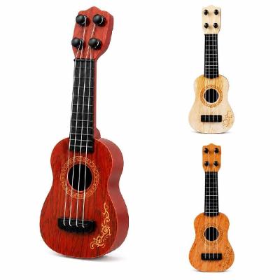Ukulele Infantil de Brinquedo Musical Educativo Mini Nylon Colorido Yeet