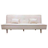 Sofá Cama Silver 3 Lugares Reclinável Casal Corano Bege - Speciale Home Bege - 1