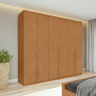 Guarda Roupa Casal Alonzo 6 Portas 4 Gavetas MDF Lopas 230CM