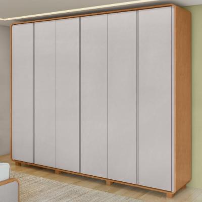 Guarda Roupa Casal 6 Portas 6 Gavetas  MDF Lopas