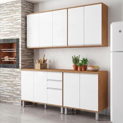 Cozinha Modular 10 Portas 2 Gavetas MDF-MDP 199CM Lopas