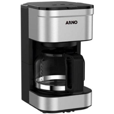 Cafeteira Elétrica Arno Preferita Aço Inox Jarra Vidro 750ML 220V