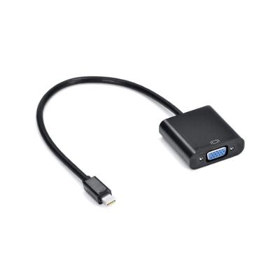 Cabo Adaptador Mini Displayport para VGA Fêmea para Monitor Projetor e LCD Vkoem