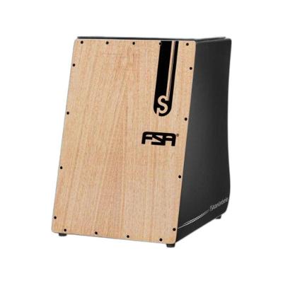 Cajón FS2501 Standart Captação Dupla Saída XLR Preto Fsa