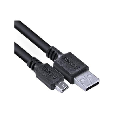 Cabo USB a 2.0 para Mini USB B 2.0 Carregamento Rápido Sincronização de Dados Preto Pcyes 2M 480MBPS