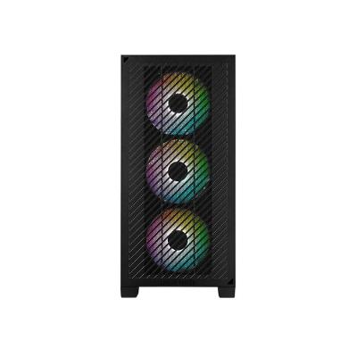 Gabinete para Computador Elite 301 E301-KGNN-S00 Mini Tower ITX Micro ATX ARGB Preto Cooler Master