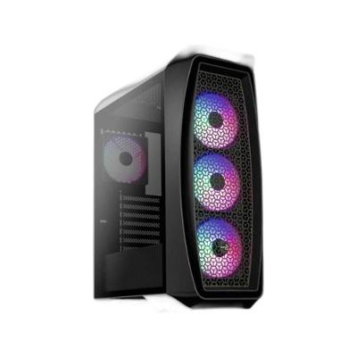 Gabinete Gamer Mid Tower Aero One Frost Vidro Temperado RGB Branco Aerocool com 4 Fans