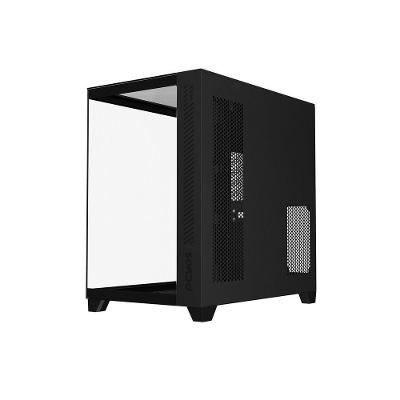 Gabinete Gamer Forcefield Max Black Vulcan Mid Tower ATX Vidro Temperado Preto Pcyes