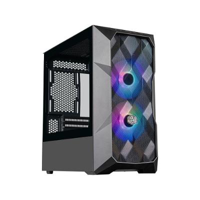 Gabinete para Computador TD300-KGNN-S00 Mini Tower Micro ATX Mini ITX Aço RGB Preto Cooler Master