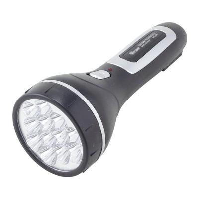 Lanterna Recarregável Longa 12 Leds Bivolt Preto Western